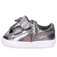 (TD) PUMA Basket Heart Lunar Lux 'Smoked Pearl' 365995-01