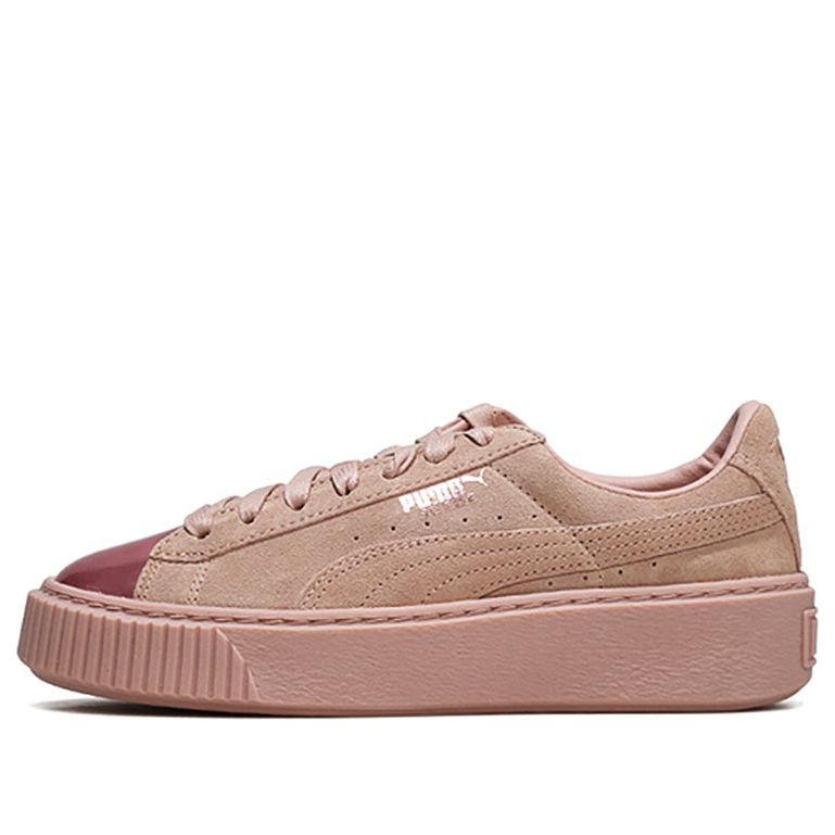 (WMNS) PUMA Suede Platform Gold 366382-02