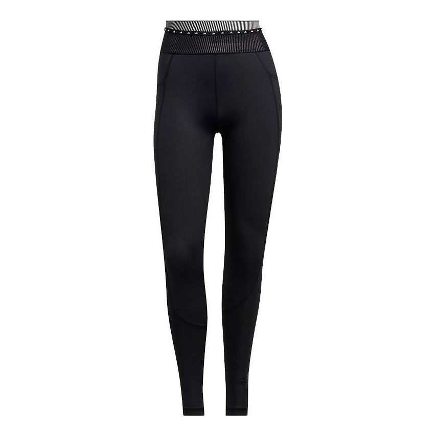 (WMNS) adidas Techfit Badge Of Sport Long Tights Asia Sizing 'Black' GL0711