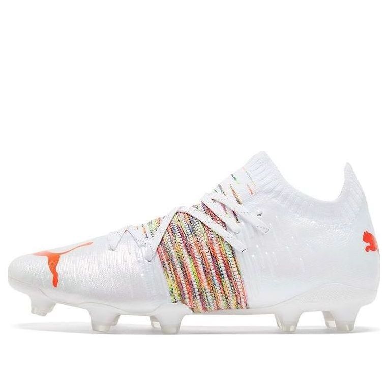 PUMA Future Z 1.1 FG AG 'White Red Blast' 106028-03
