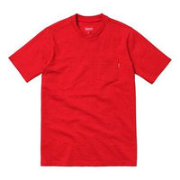 Supreme FW18 S/S Pocket Tee Red Short Sleeve SUP-FW18-083