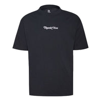 Converse Alphabet Round Neck T-Shirt 'Black White' 10019503-001
