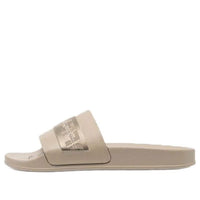 Off-White Logo Khaki Slippers OMIC001R21MAT0021761