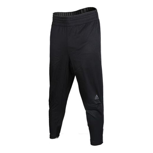 adidas Basketball Training Running Quick Dry Sports Long Pants Black CE6985