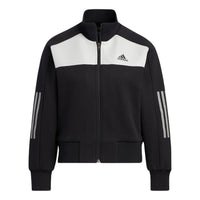 (WMNS) adidas Ust Jacket Oct T1 Asia Sizing 'Black White' HM7090