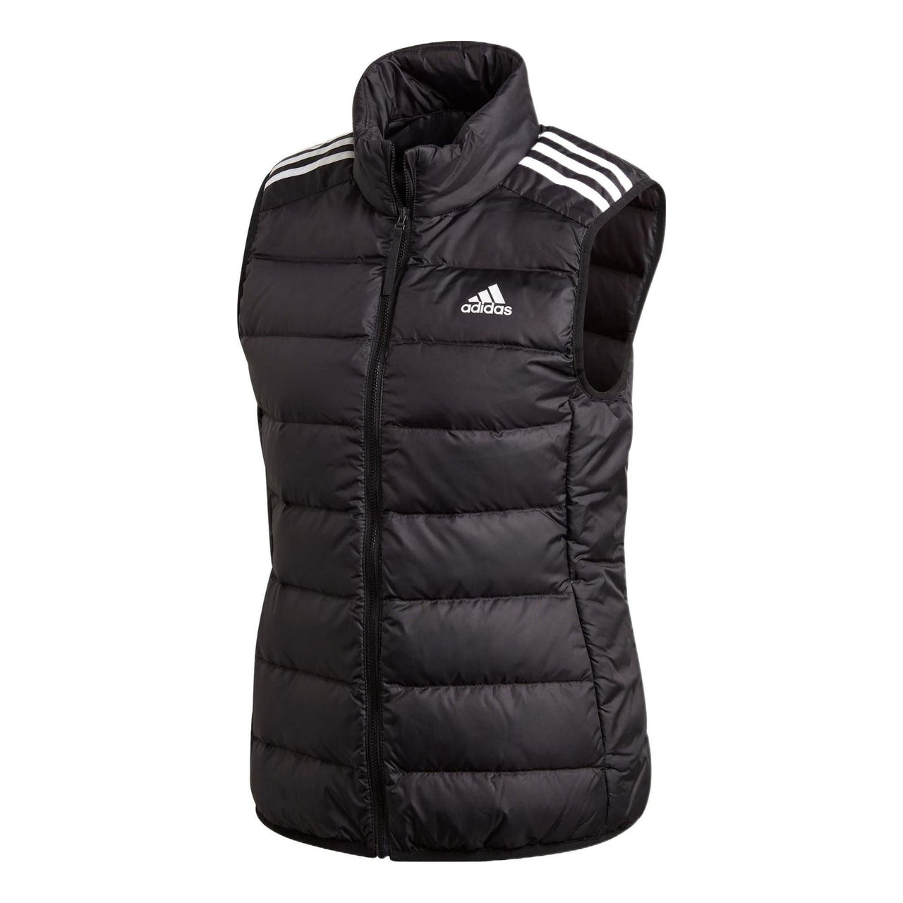 (WMNS) adidas Essentials Light Down Vest Asia Sizing 'Black' GH4586