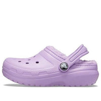 (TD) Crocs Classic Lined Clogs 'Purple' 207009-5PR