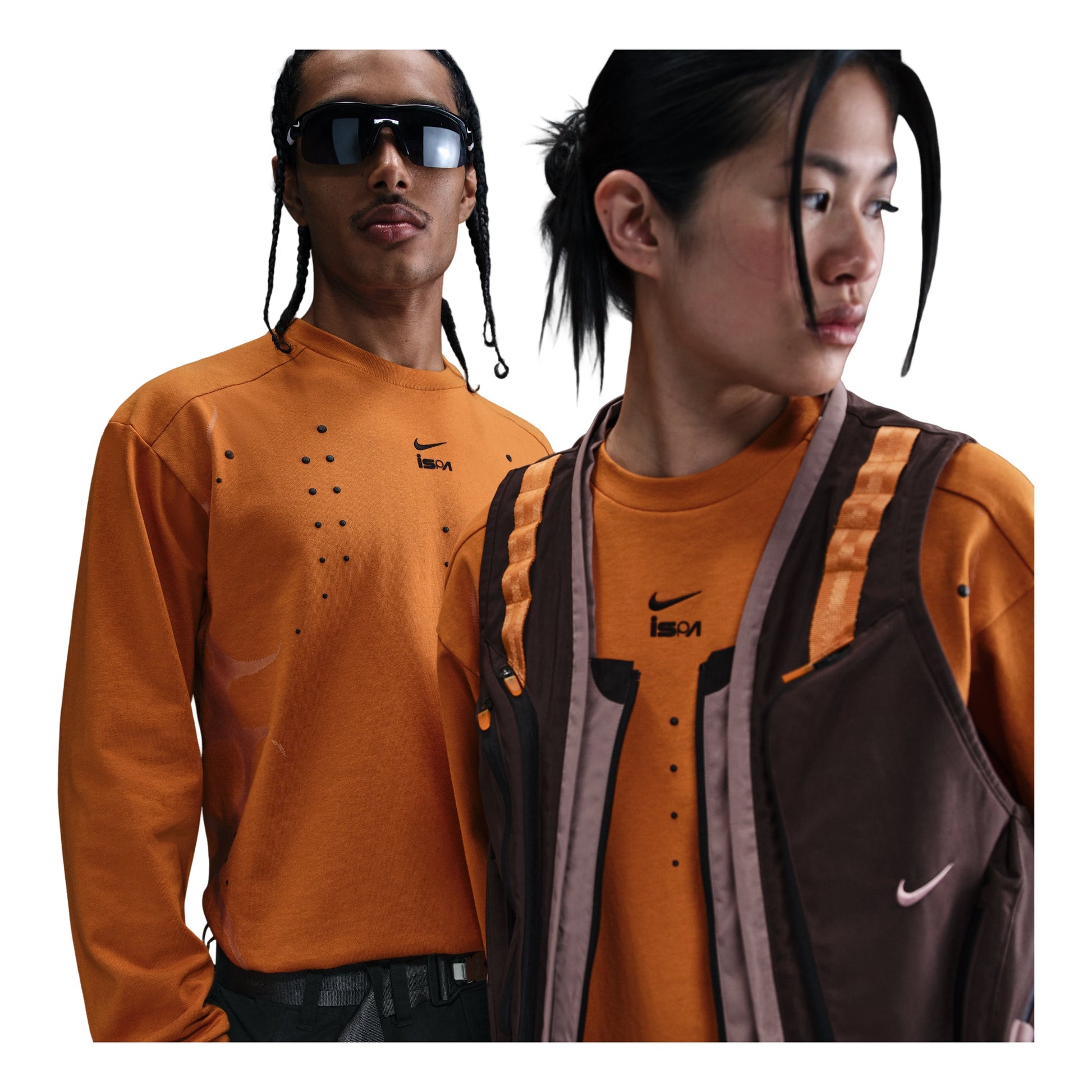 Nike ISPA Long Sleeve T-shirt Asia Sizing 'Monarch' HJ9087-813