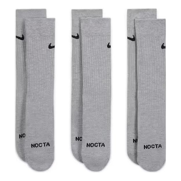 Nike x NOTCA Crew Socks 'Grey Black' DD9240-902