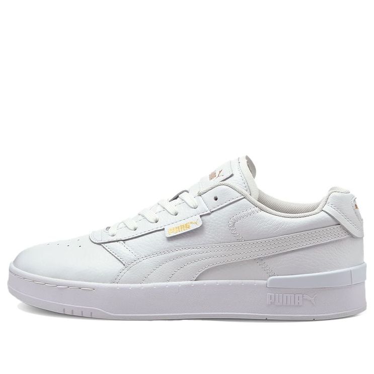 PUMA Unisex Clasico Premium Low-Top Sneakers White 382705-02