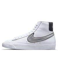(WMNS) Nike Blazer Mid '77 Essential 'White Metallic Silver' DH0070-100