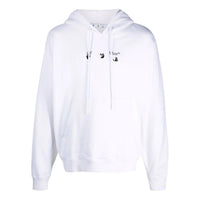 Men's Off-White Logo Printing Drawstring White OMBB085F21FLE01701100110