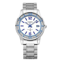 CASIO Waterproof Stainless Steel Strap Blue/White Analog LTP-1359D-7A