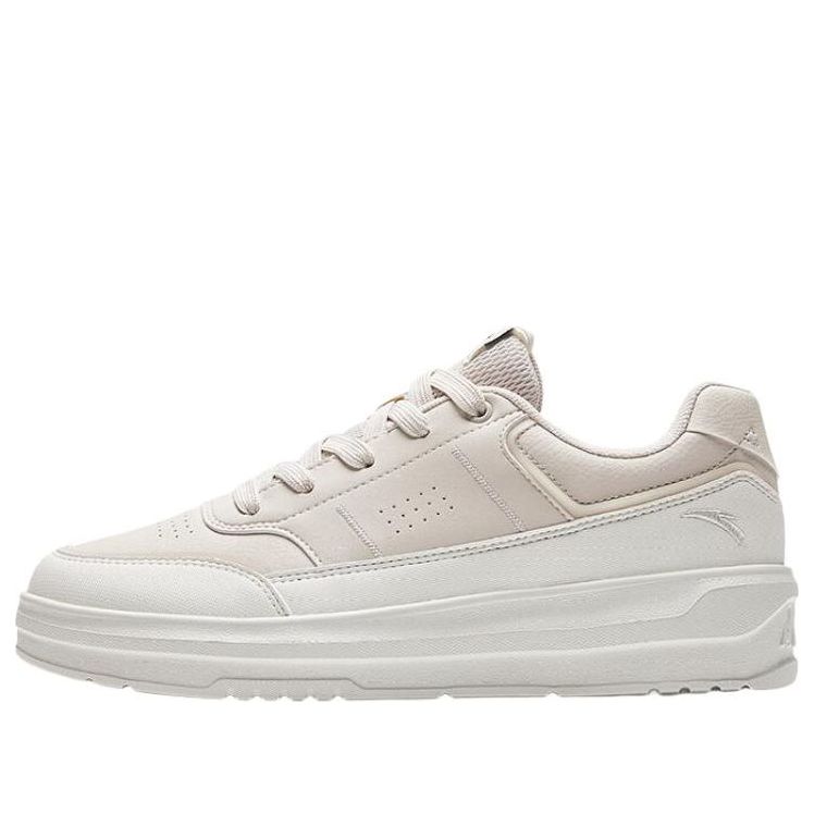 (WMNS) ANTA Skateboarding Series Sneakers 'White Beige' 922338065-3