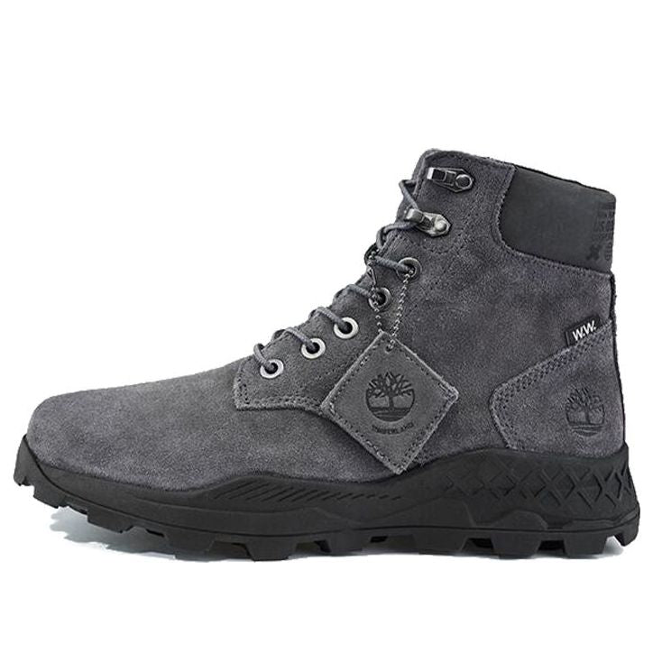 Timberland x Wood Wood Brooklyn 6 Inch Wide-Fit Boot 'Grey' A28MR