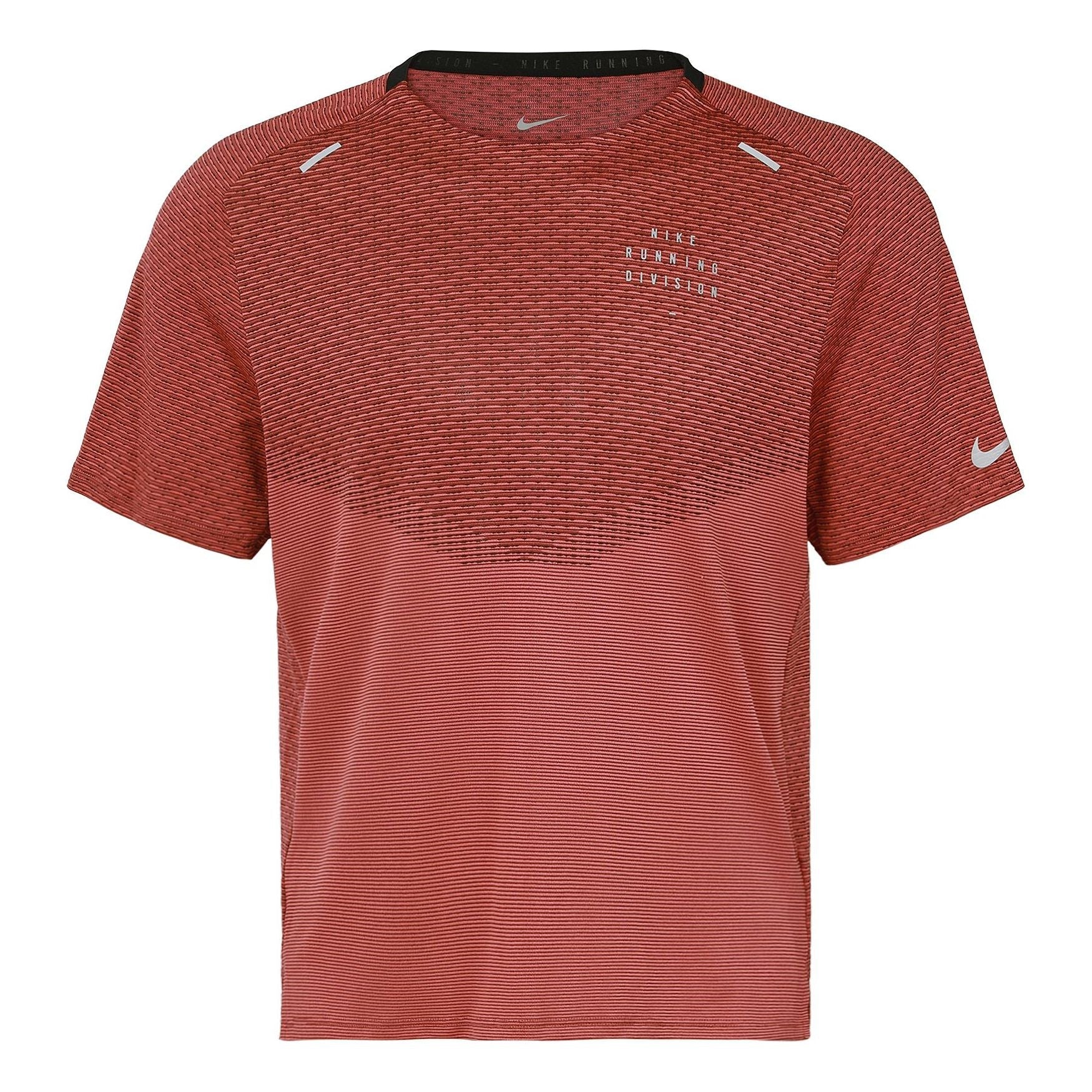 Men's Nike Alphabet Printing Breathable Round Neck Short Sleeve Light Red T-Shirt DD4796-010