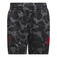 adidas x BAPE Dame 9 Basketball Shorts Asia Sizing 'Grey' JF1153
