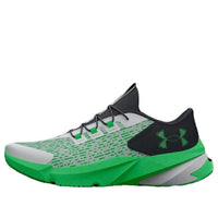 (GS) Under Armour Scramjet 5 Running Shoes 'Green Black' 3025536-102