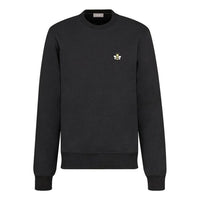 Men's DIOR Small Bee Embroidered Pullover Black 933J612-A0531-982