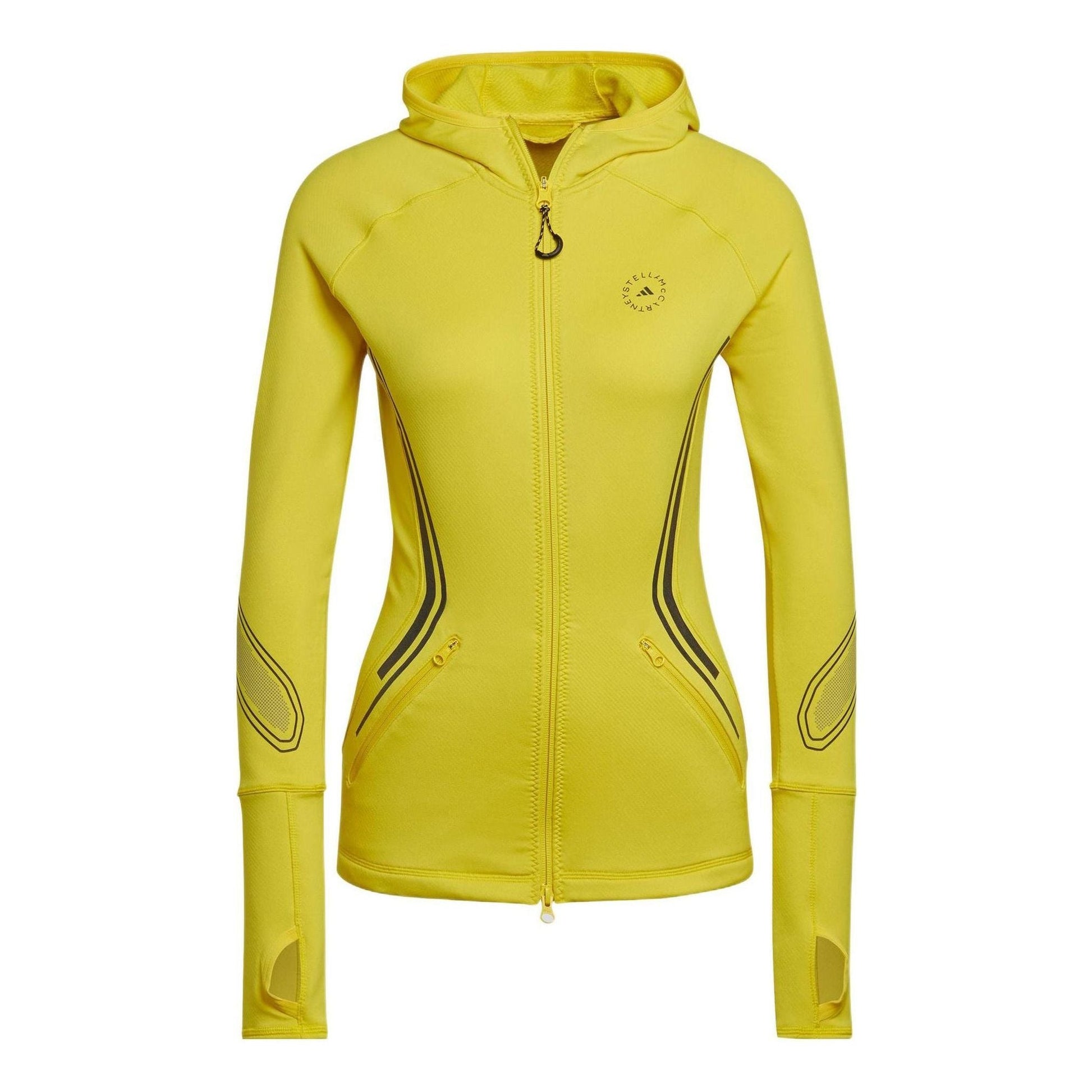 (WMNS) adidas By Stella McCartney TruePace Midlayer COLD.RDY Jacket Asia Sizing 'Yellow' HG6860
