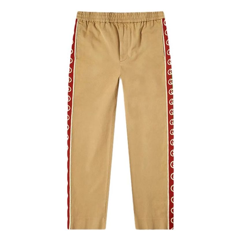 Men's Gucci Casual Beige Long Pants/Trousers 619070-ZAENK-9727