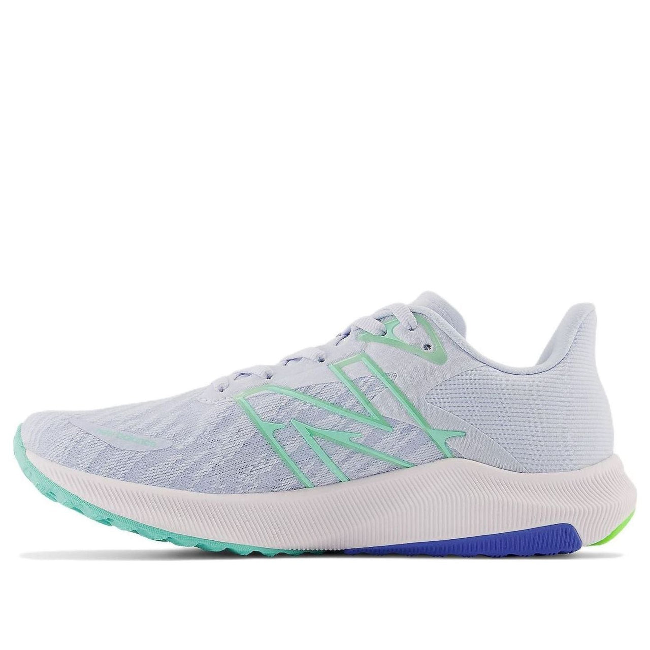 (WMNS) New Balance FuelCell Propel V3 'White Gray Green' WFCPRCL3
