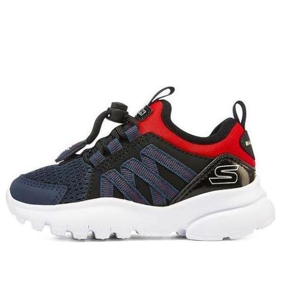 (GS) Skechers Razor Flex Dexler Shoes 'Black Navy Red' 407275N-NVRD