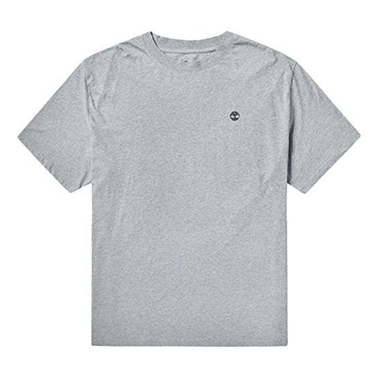 Men's Timberland SS20 Casual Round Neck Printing Short Sleeve Gray A28PJ052