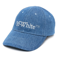 (WMNS) Off-White Embroidered-Logo Cap OWLB026S23DEN0024501