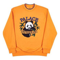 PALACE Panda Crew Orange Pattern Printing Unisex P18SS043
