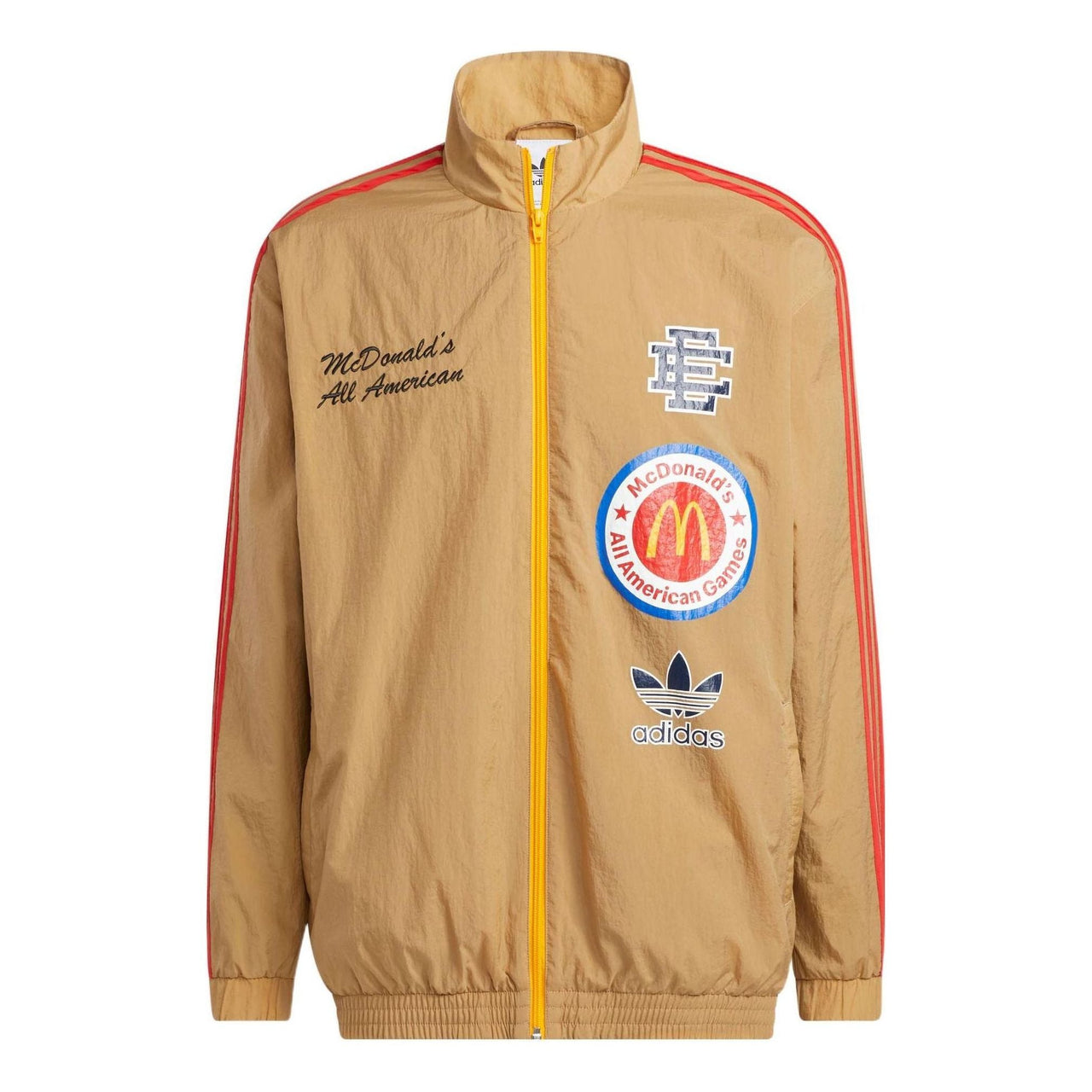 adidas Eric Emanuel McDonald's All American Ceremony Jackets 'Brown' HI5589