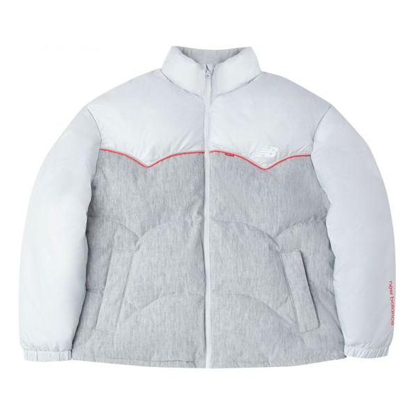 New Balance x Levis Windproof Down Jacket Asia Sizing 'White Grey' 87274