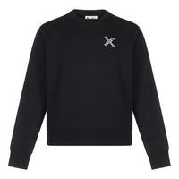 Men's KENZO Little X Round Neck Sports Black FA65SW0014MS-99