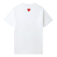 COMME des GARCONS PLAY SS25 Heart Back Emblem T-Shirt 'White' AX-T340-051-3