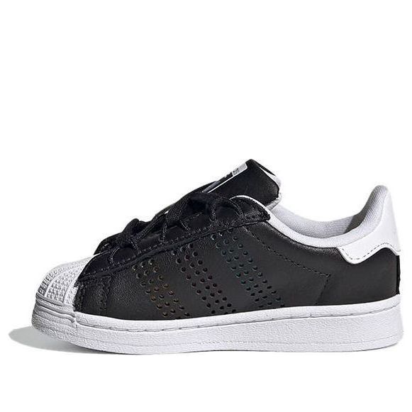 (TD) adidas Superstar 'Colorful Trefoil - Core Black' FX7455