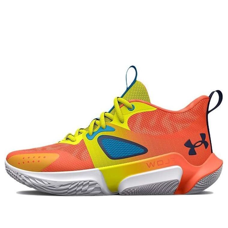 (WMNS) Under Armour Flow Breakthru 3 E24 'Panic Orange Yellow Ray' 3026805-800