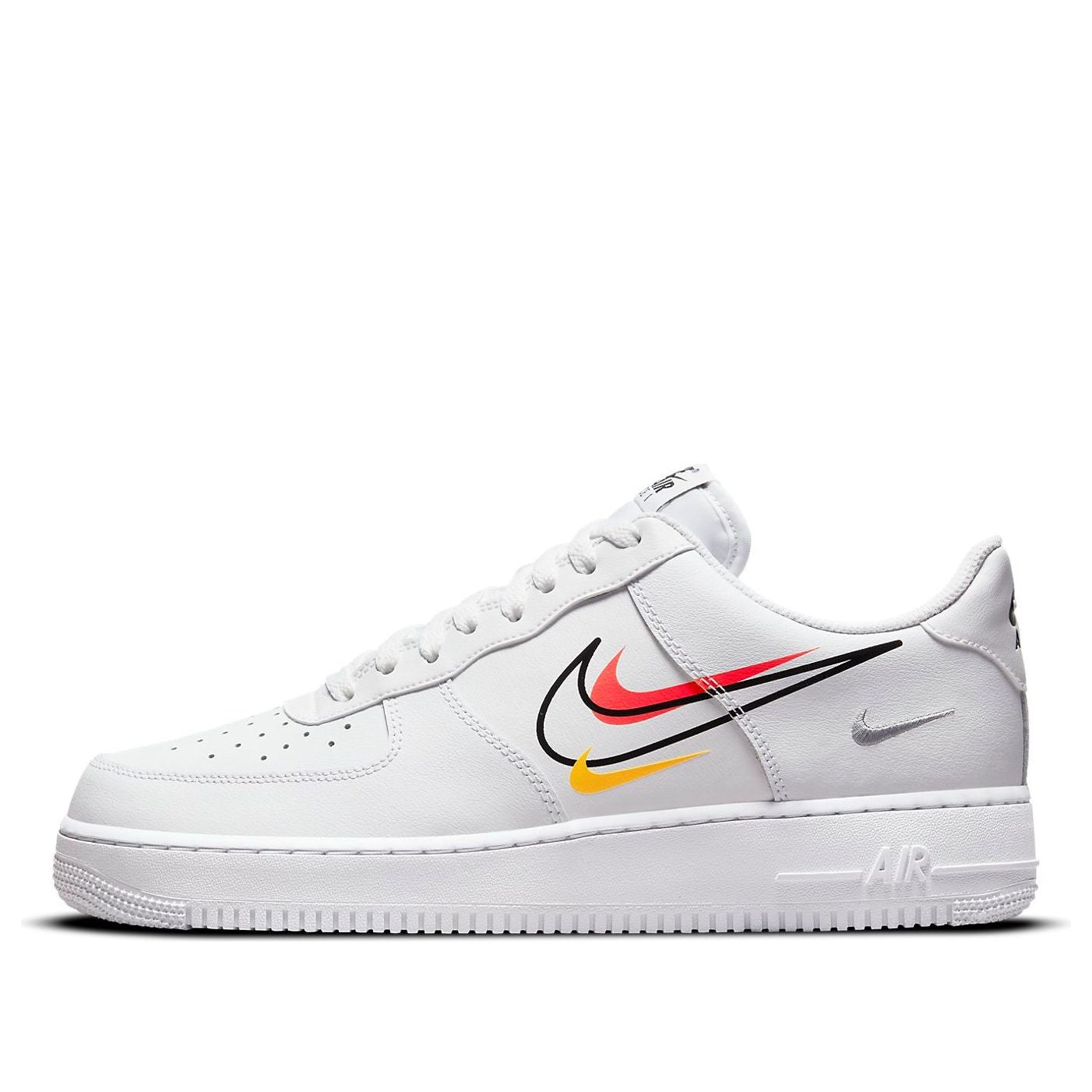 Nike Air Force 1 Low 'Multi-Swoosh Orange Yellow' DM9096-100