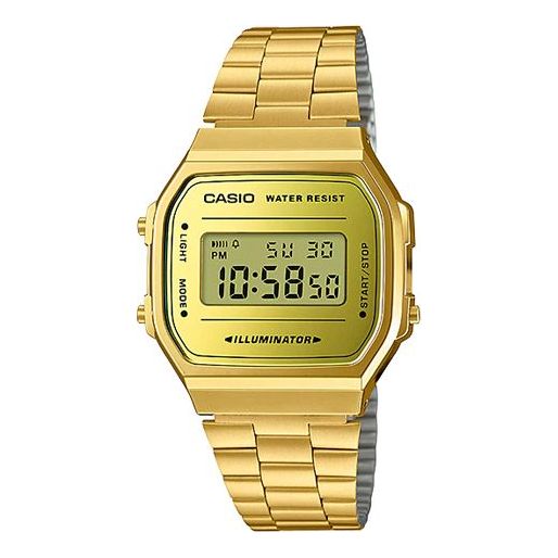 Casio Standard Digital Watch 'Gold' A168WEGM-9D