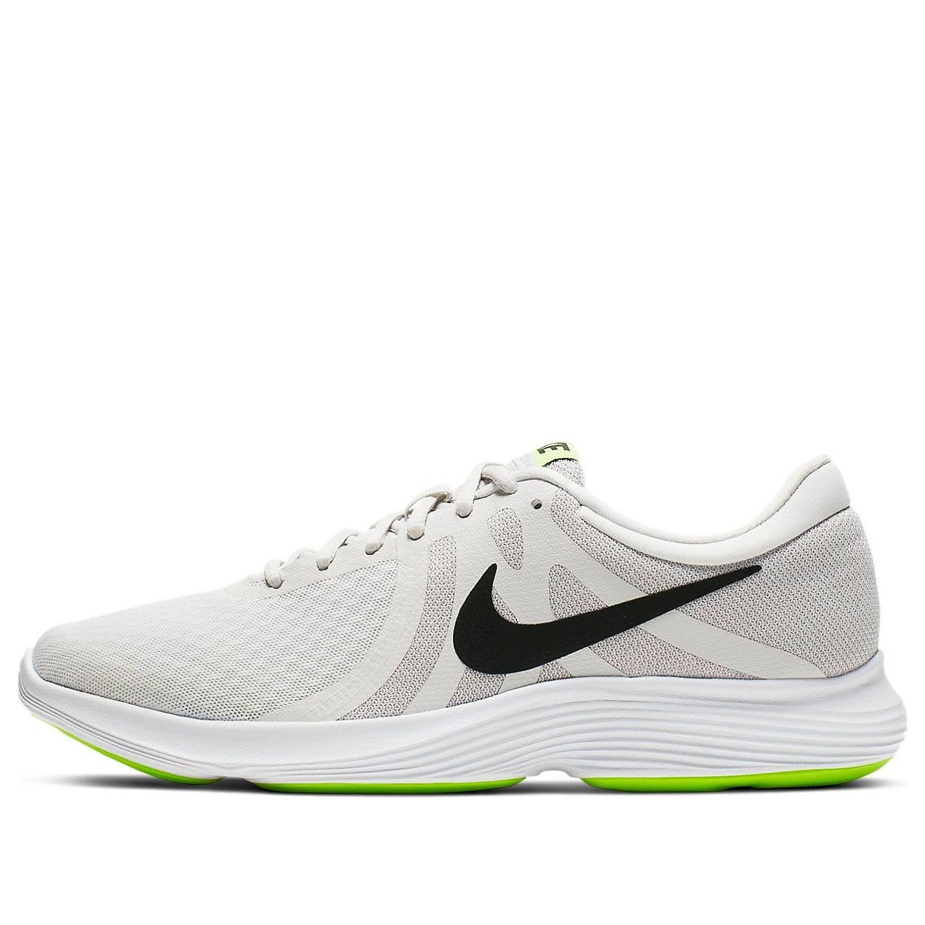 Nike Revolution 4 Low-Top Grey/Black/Green AJ3490-005