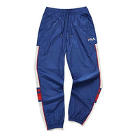 FILA FUSION Woven Colorblock Sports Pants Blue T11M022802F-RB