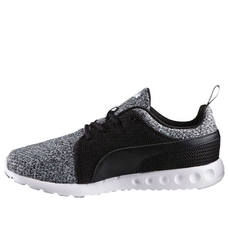(WMNS) PUMA Carson Runner Heather GreyBlackLow Top Running Shoes GreyBlack 'Grey Black' 189027-01