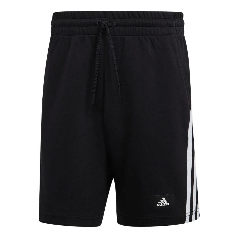 Men's adidas Side Stripe Adornment Casual Shorts Black H46515