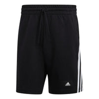 Men's adidas Side Stripe Adornment Casual Shorts Black H46515