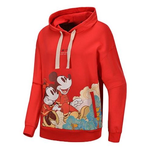 Li-Ning x Disney Crossover Loose Pullover Red AWDQ146-2