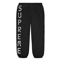 Supreme Digital Logo Track Pants 'Black White' SUP-SS20-542