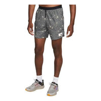Men's Nike Full Print Logo Casual Shorts Gray DQ4767-068