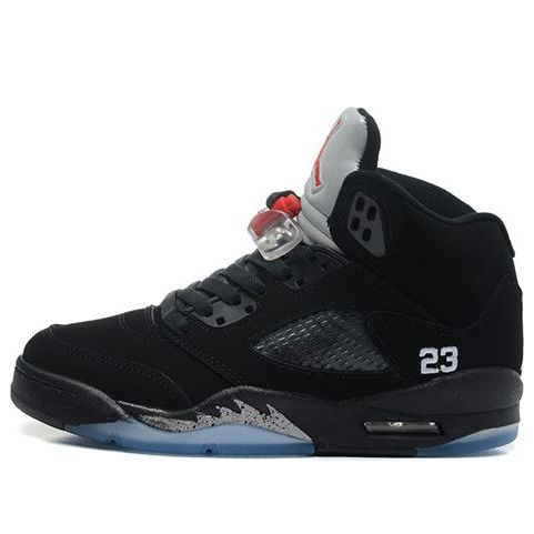 (GS) Air Jordan 5 Retro 'Black Metallic Silver' 2011 440888-010