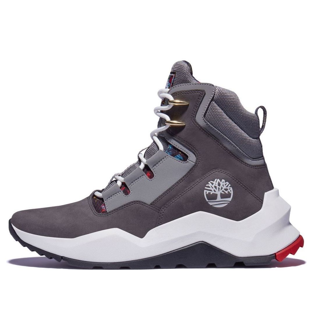 Timberland Madbury Side Zip Sneaker Boots 'Medium Grey Nubuck' A2PTN033