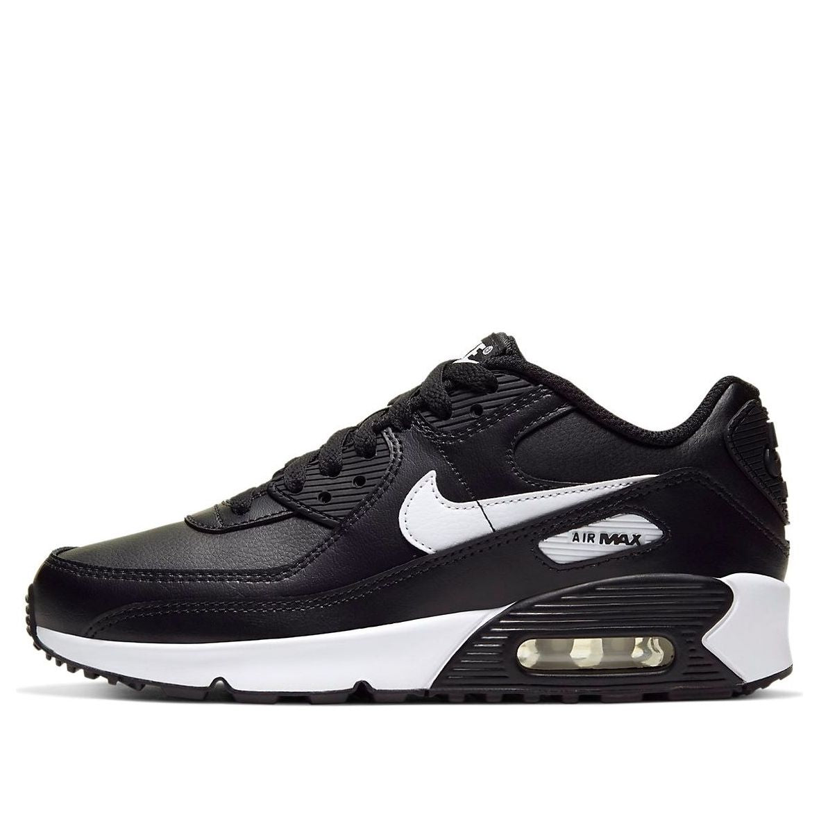 (GS) Nike Air Max 90 'Black White' CD6864-010