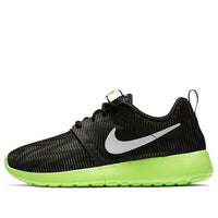 (GS) Nike Roshe One Flight Weight 'Black Ghost Green' 705486-003